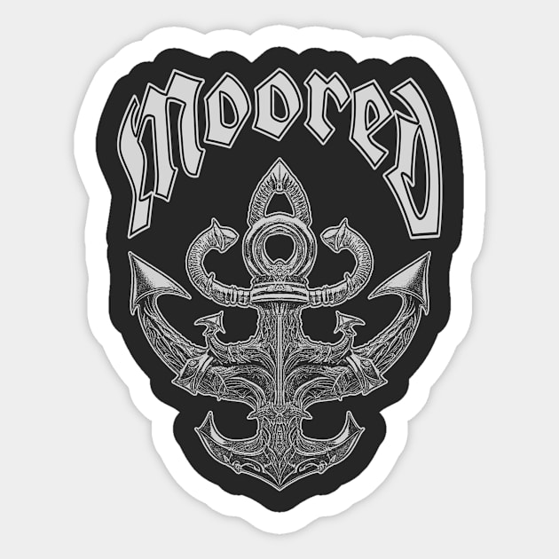 Moored Sticker by metamorfatic